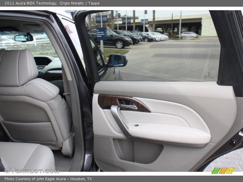 Grigio Metallic / Taupe 2011 Acura MDX Technology