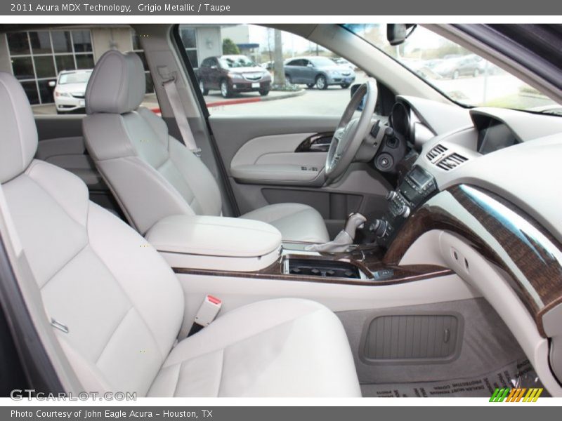 Grigio Metallic / Taupe 2011 Acura MDX Technology