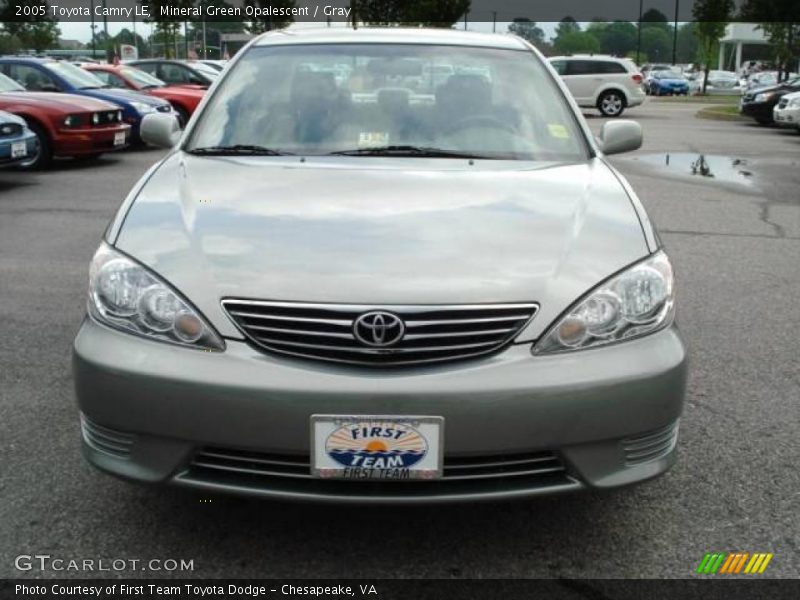 Mineral Green Opalescent / Gray 2005 Toyota Camry LE