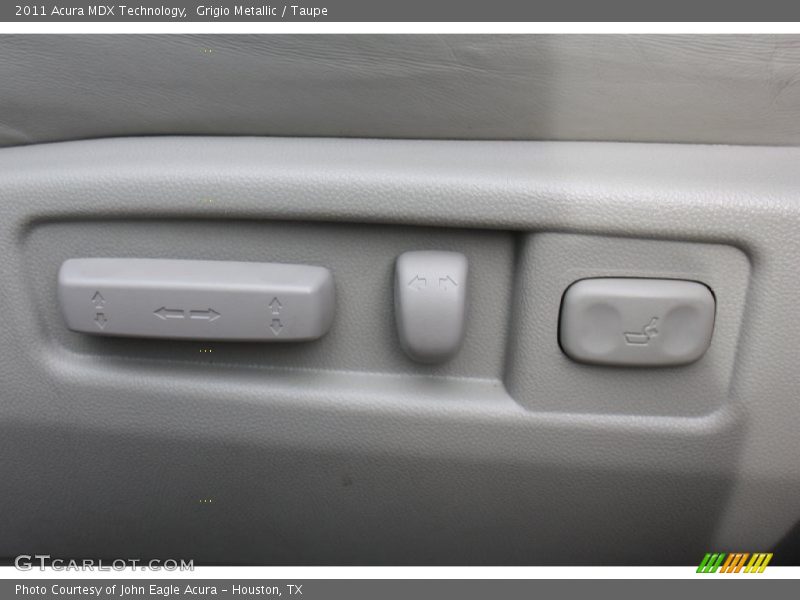 Grigio Metallic / Taupe 2011 Acura MDX Technology