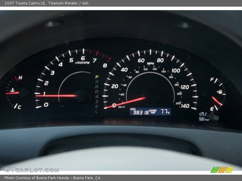 Titanium Metallic / Ash 2007 Toyota Camry LE