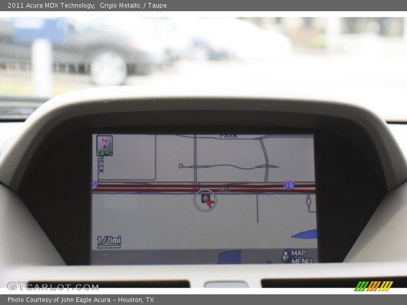 Grigio Metallic / Taupe 2011 Acura MDX Technology