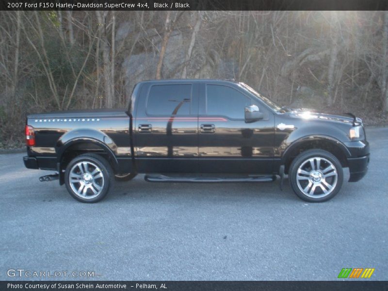 Black / Black 2007 Ford F150 Harley-Davidson SuperCrew 4x4