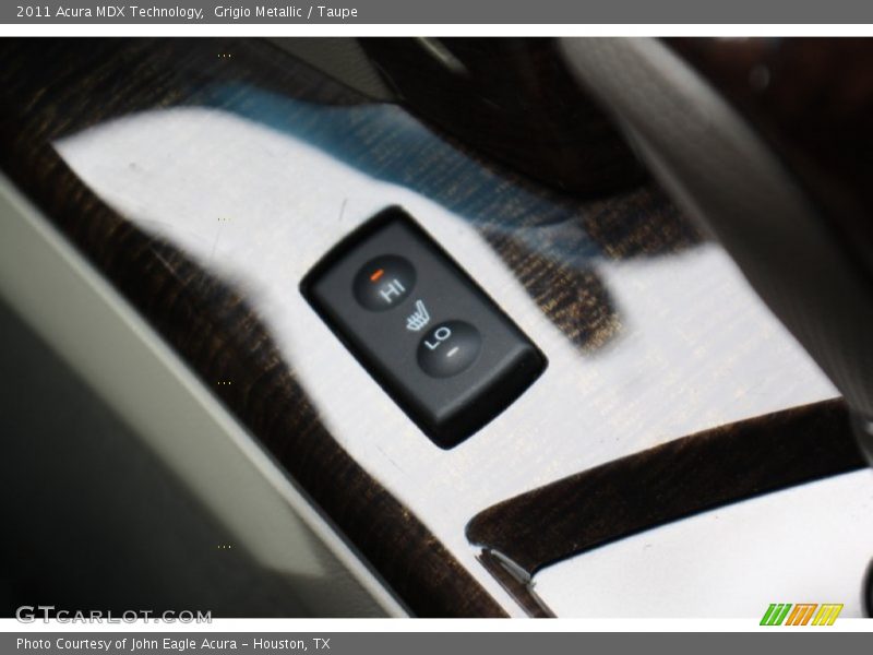 Grigio Metallic / Taupe 2011 Acura MDX Technology