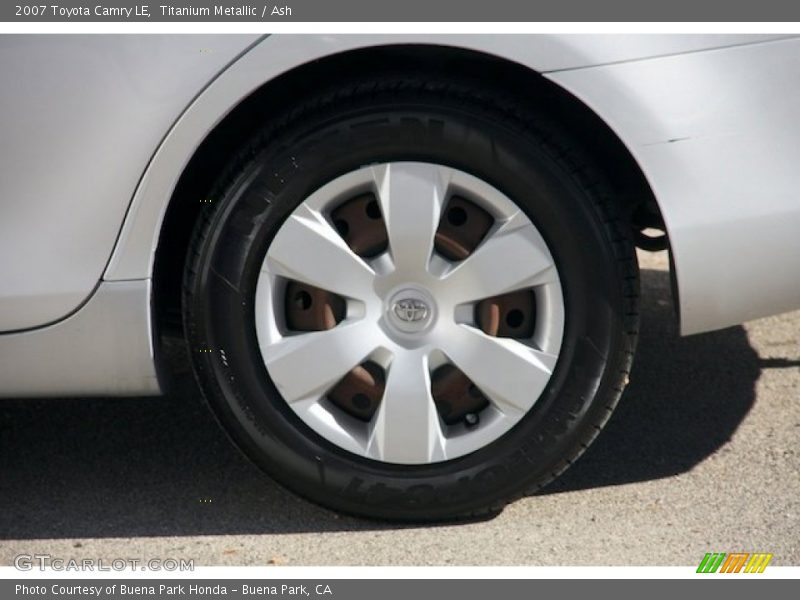 Titanium Metallic / Ash 2007 Toyota Camry LE