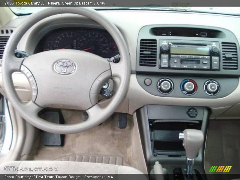 Mineral Green Opalescent / Gray 2005 Toyota Camry LE