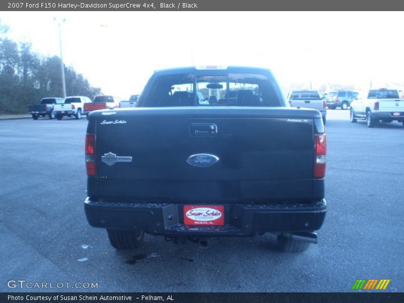 Black / Black 2007 Ford F150 Harley-Davidson SuperCrew 4x4