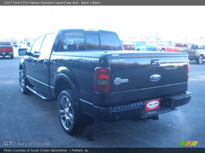 Black / Black 2007 Ford F150 Harley-Davidson SuperCrew 4x4