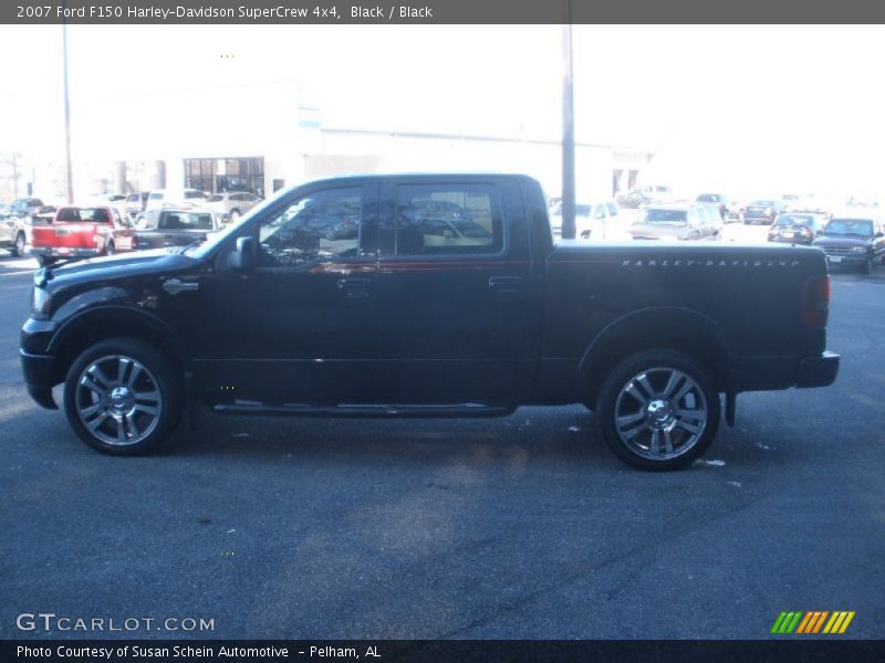 Black / Black 2007 Ford F150 Harley-Davidson SuperCrew 4x4