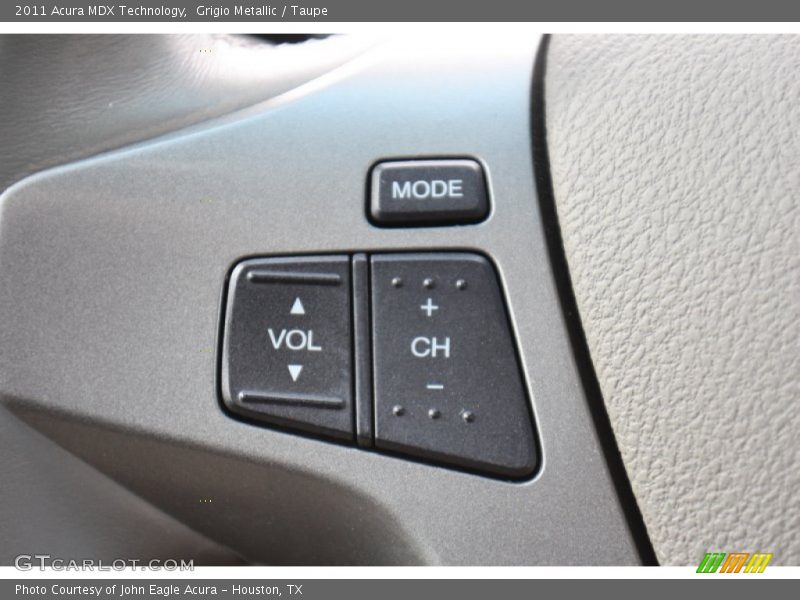 Grigio Metallic / Taupe 2011 Acura MDX Technology