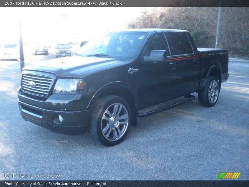 Black / Black 2007 Ford F150 Harley-Davidson SuperCrew 4x4