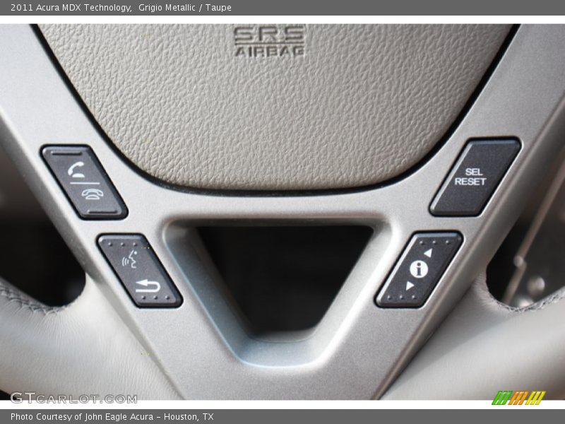 Grigio Metallic / Taupe 2011 Acura MDX Technology