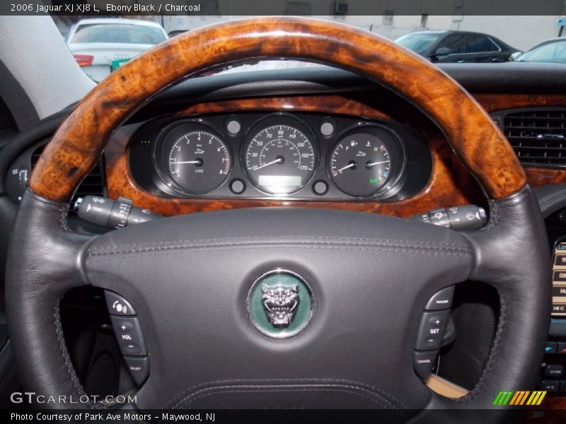 Ebony Black / Charcoal 2006 Jaguar XJ XJ8 L