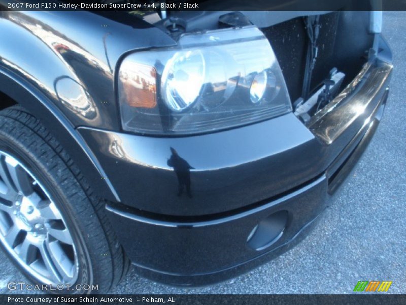Black / Black 2007 Ford F150 Harley-Davidson SuperCrew 4x4