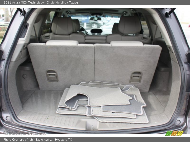 Grigio Metallic / Taupe 2011 Acura MDX Technology