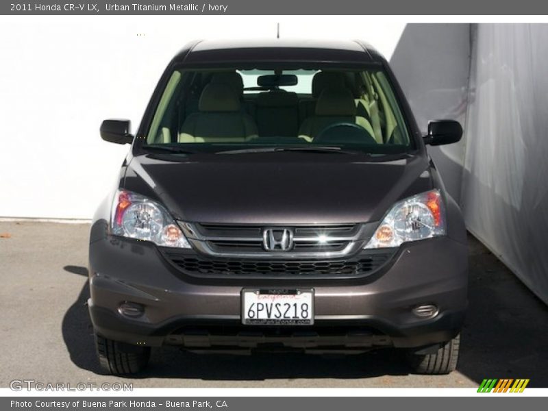 Urban Titanium Metallic / Ivory 2011 Honda CR-V LX