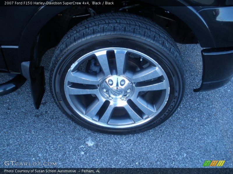 Black / Black 2007 Ford F150 Harley-Davidson SuperCrew 4x4