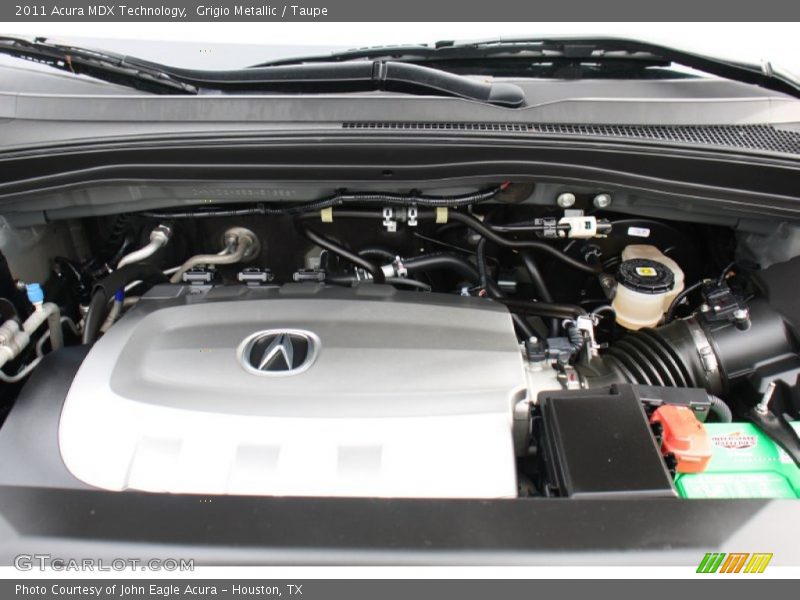 Grigio Metallic / Taupe 2011 Acura MDX Technology