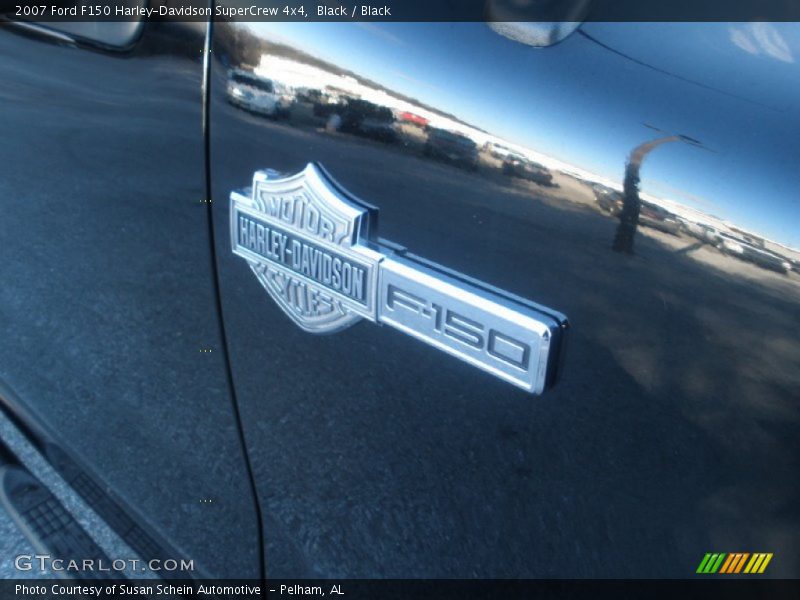 Black / Black 2007 Ford F150 Harley-Davidson SuperCrew 4x4
