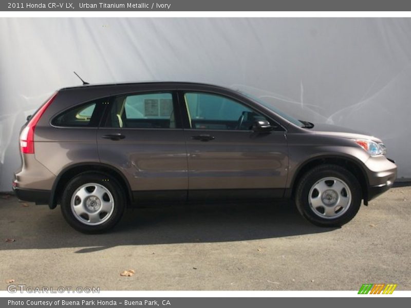 Urban Titanium Metallic / Ivory 2011 Honda CR-V LX