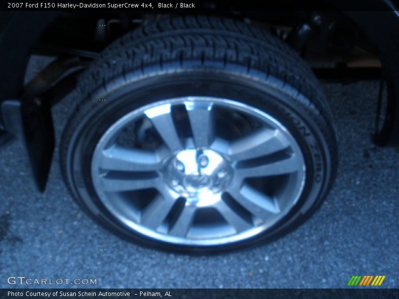 Black / Black 2007 Ford F150 Harley-Davidson SuperCrew 4x4