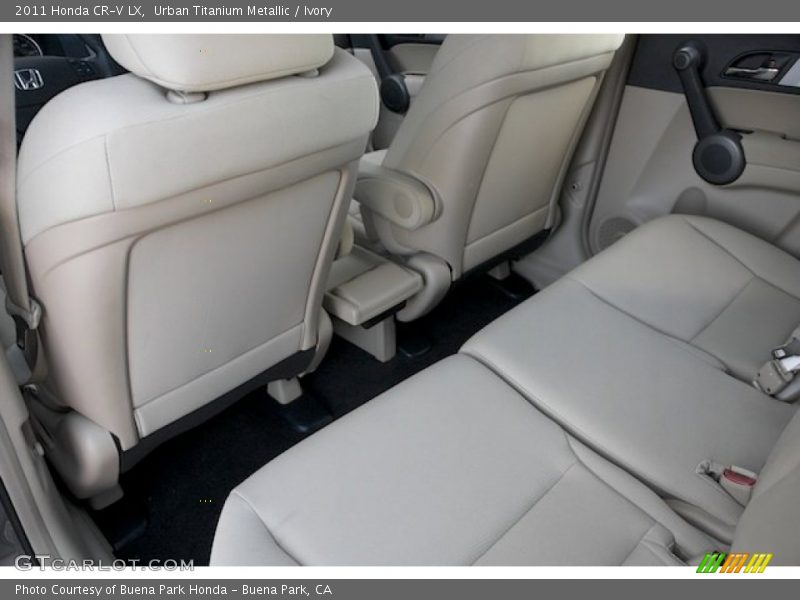 Urban Titanium Metallic / Ivory 2011 Honda CR-V LX