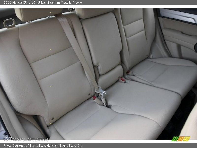 Urban Titanium Metallic / Ivory 2011 Honda CR-V LX
