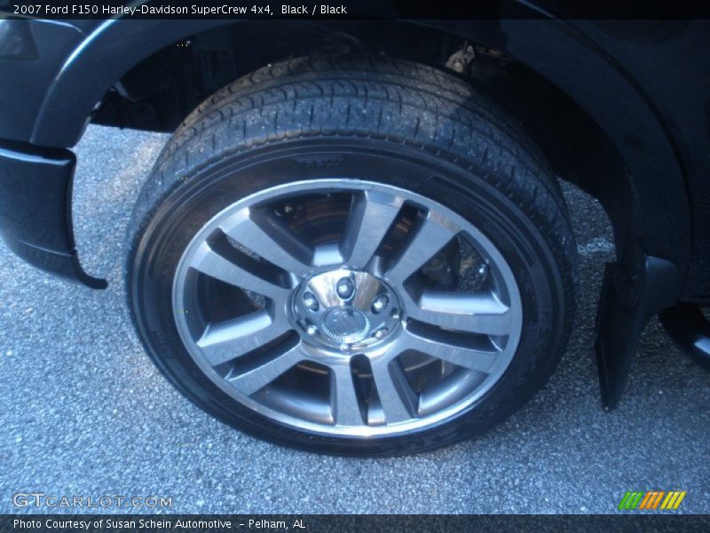 Black / Black 2007 Ford F150 Harley-Davidson SuperCrew 4x4