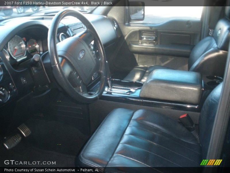 Black / Black 2007 Ford F150 Harley-Davidson SuperCrew 4x4