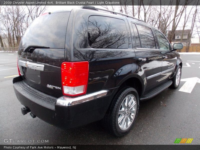  2009 Aspen Limited 4x4 Brilliant Black Crystal Pearl