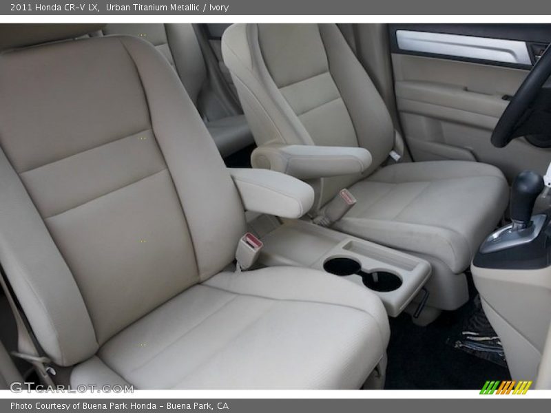 Urban Titanium Metallic / Ivory 2011 Honda CR-V LX