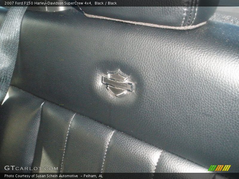Black / Black 2007 Ford F150 Harley-Davidson SuperCrew 4x4