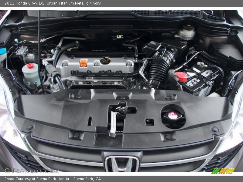 Urban Titanium Metallic / Ivory 2011 Honda CR-V LX