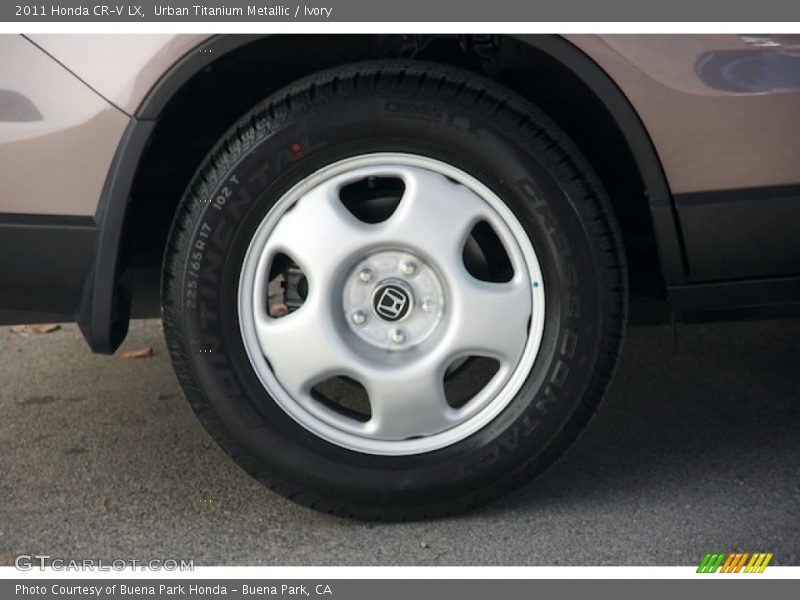 Urban Titanium Metallic / Ivory 2011 Honda CR-V LX