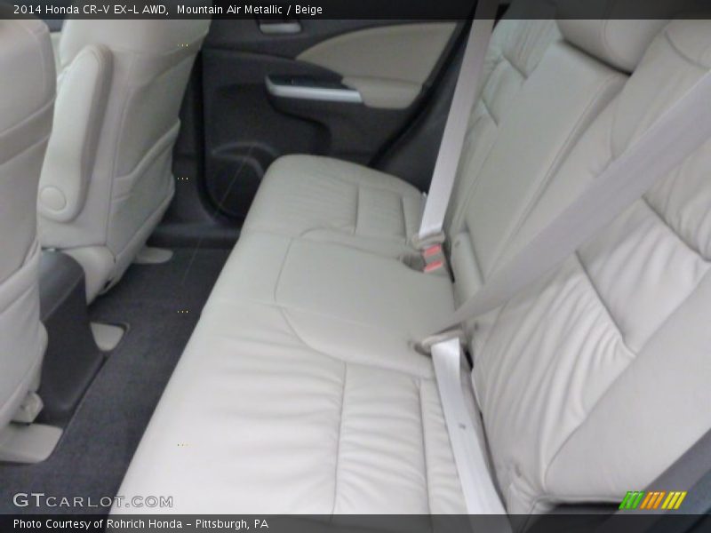Mountain Air Metallic / Beige 2014 Honda CR-V EX-L AWD