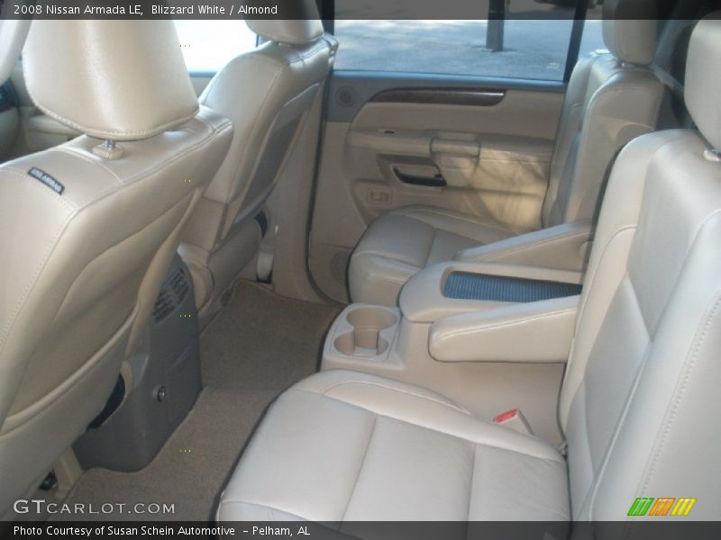 Blizzard White / Almond 2008 Nissan Armada LE