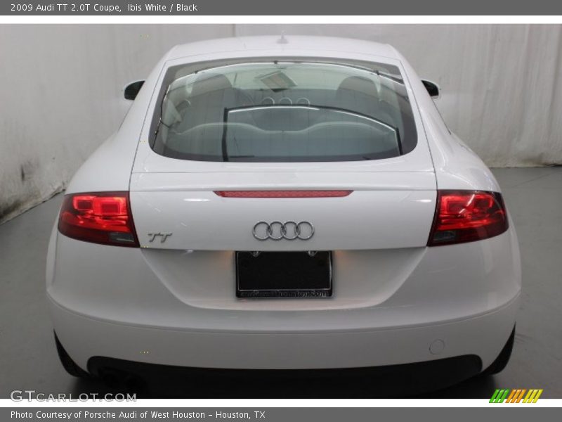 Ibis White / Black 2009 Audi TT 2.0T Coupe