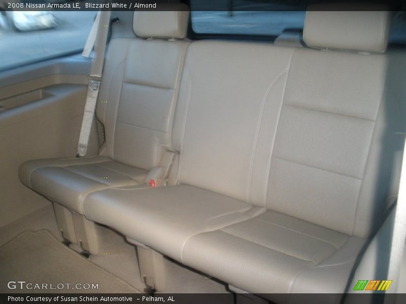 Blizzard White / Almond 2008 Nissan Armada LE