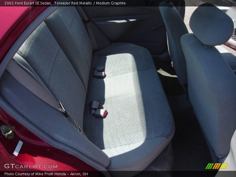 Toreador Red Metallic / Medium Graphite 2001 Ford Escort SE Sedan