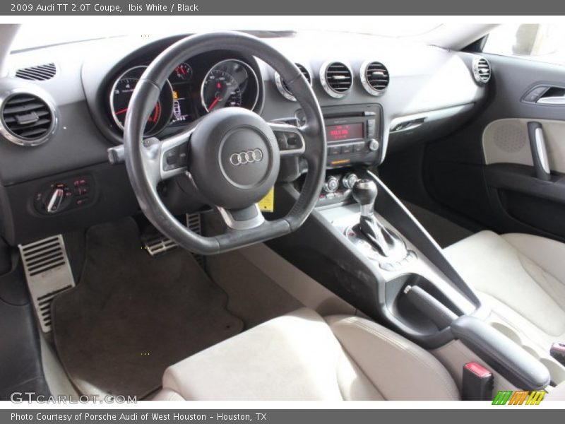 Black Interior - 2009 TT 2.0T Coupe 