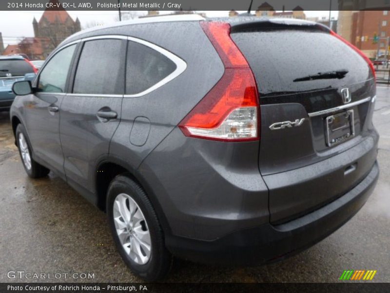 Polished Metal Metallic / Gray 2014 Honda CR-V EX-L AWD
