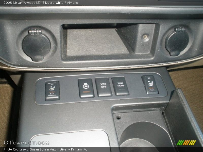 Blizzard White / Almond 2008 Nissan Armada LE