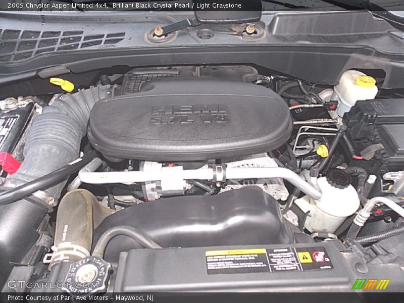  2009 Aspen Limited 4x4 Engine - 5.7 Liter HEMI OHV 16-Valve MDS VVT V8