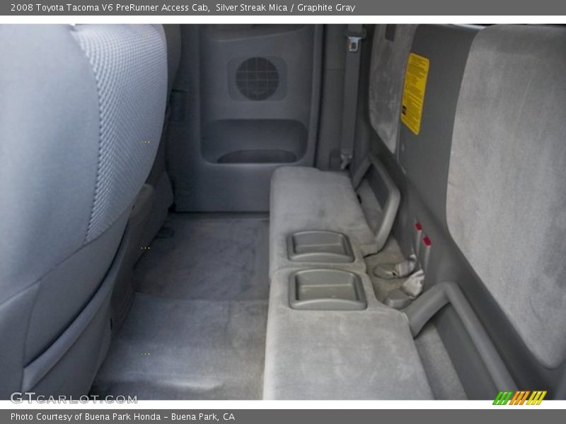 Silver Streak Mica / Graphite Gray 2008 Toyota Tacoma V6 PreRunner Access Cab