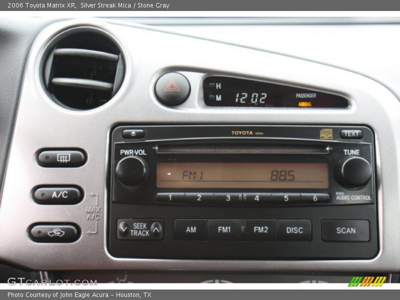 Silver Streak Mica / Stone Gray 2006 Toyota Matrix XR