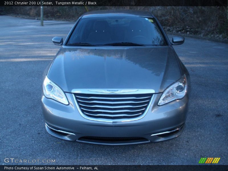 Tungsten Metallic / Black 2012 Chrysler 200 LX Sedan