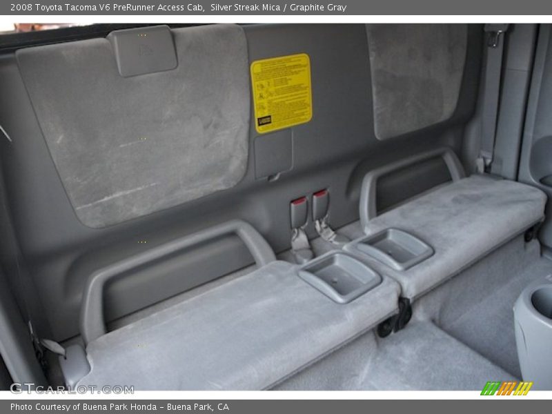 Silver Streak Mica / Graphite Gray 2008 Toyota Tacoma V6 PreRunner Access Cab