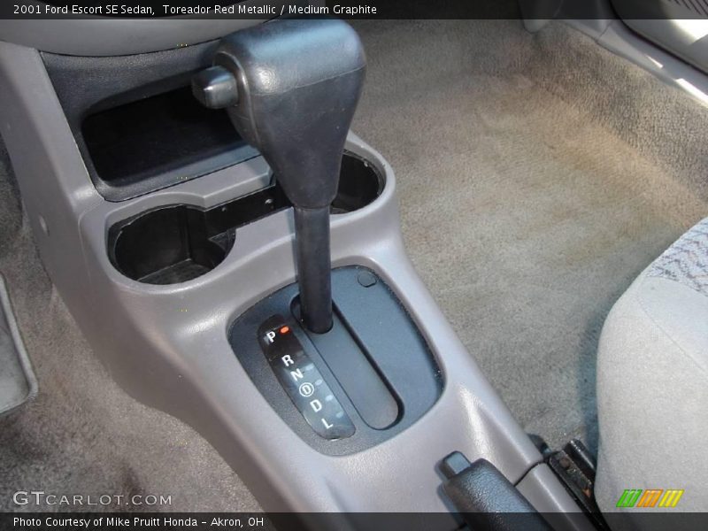Toreador Red Metallic / Medium Graphite 2001 Ford Escort SE Sedan