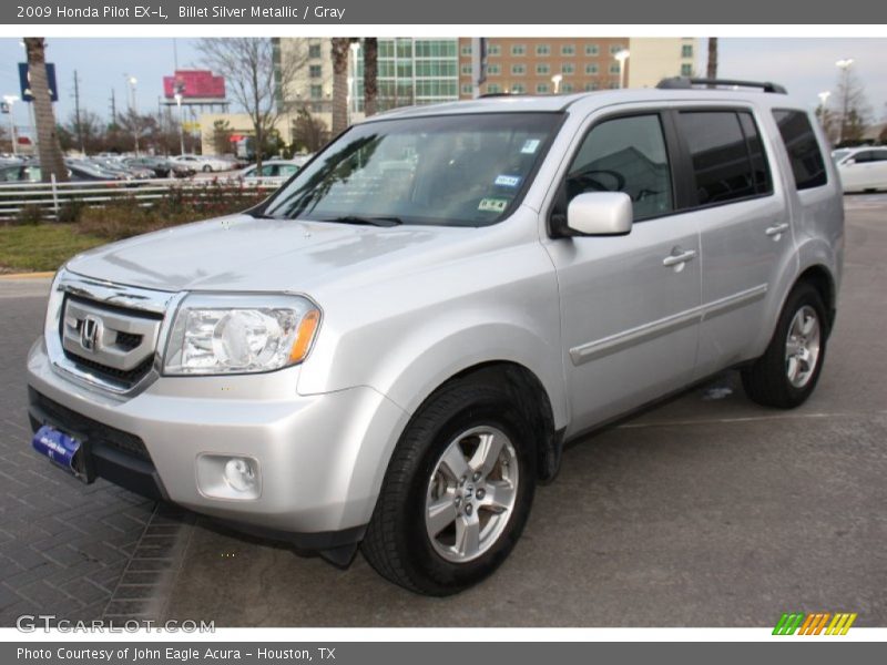 Billet Silver Metallic / Gray 2009 Honda Pilot EX-L
