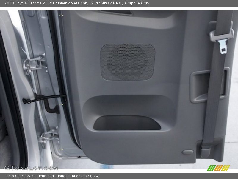 Silver Streak Mica / Graphite Gray 2008 Toyota Tacoma V6 PreRunner Access Cab